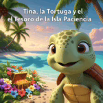 Tina, la Tortuga y el Tesoro de la Isla Paciencia