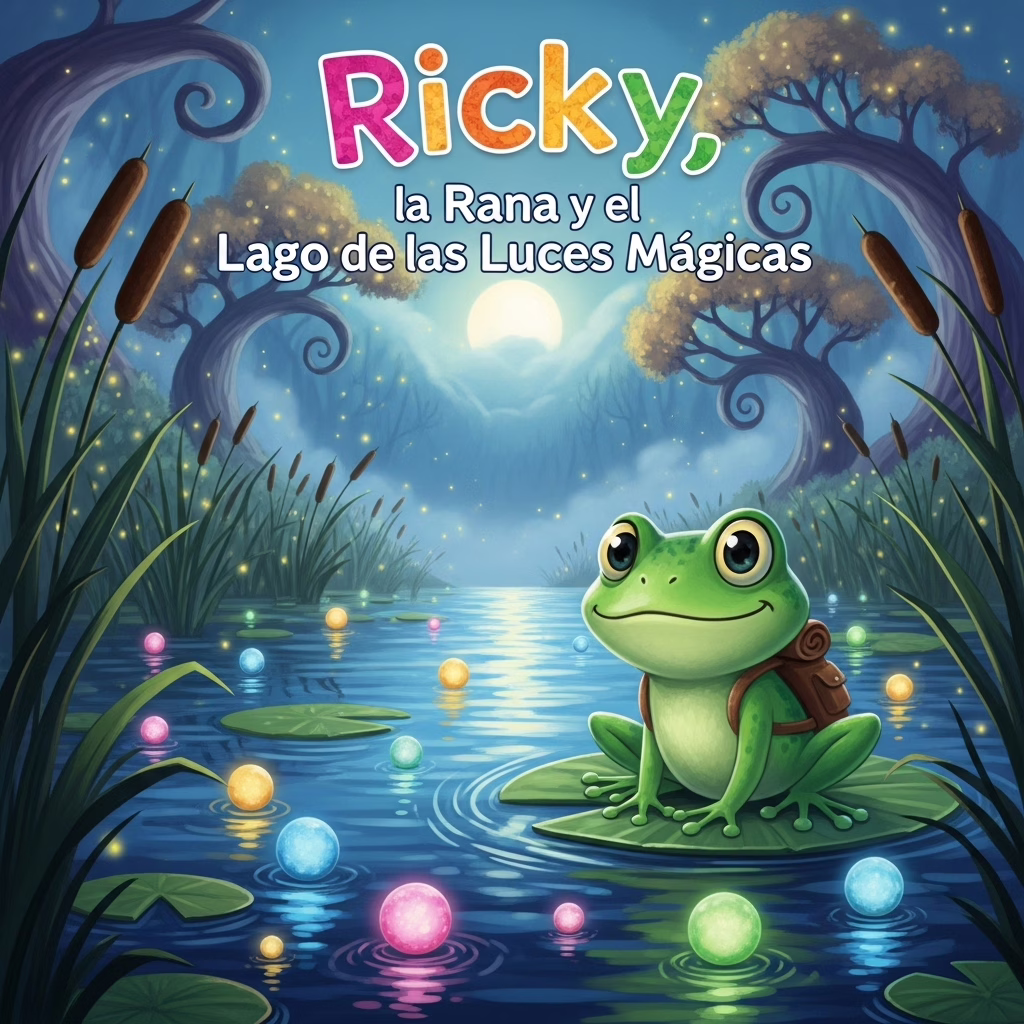 Ricky, la Rana y el Lago de las Luces Mágicas
