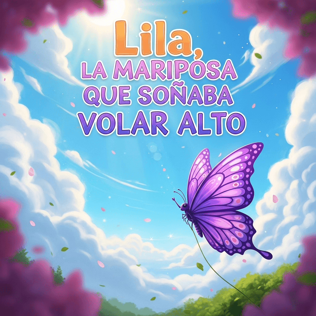 Lila, la Mariposa que Soñaba Volar Alto