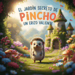 El Jardín Secreto de Pincho: Un Erizo Valiente