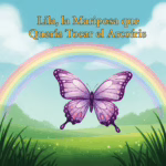 Lila, la Mariposa que Quería Tocar el Arcoíris