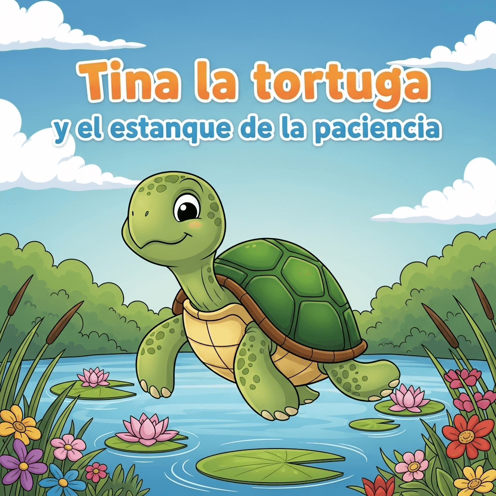 Tina la tortuga y el estanque de la paciencia