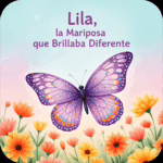Lila, la Mariposa que Brillaba Diferente