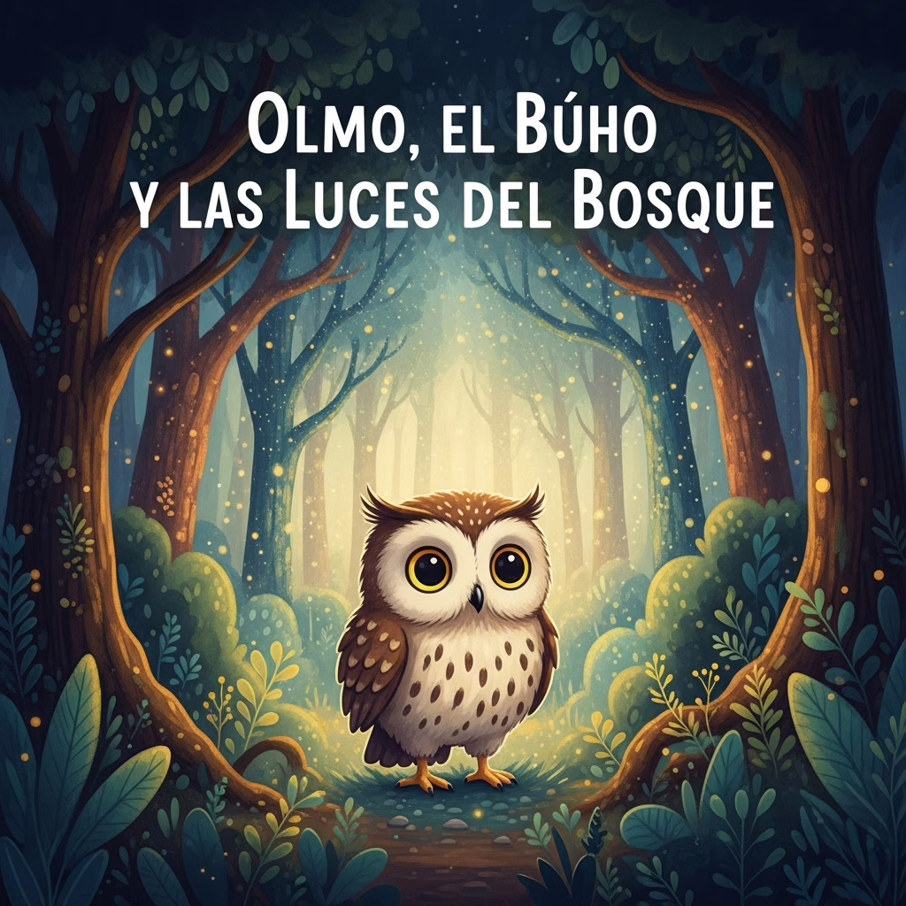 Olmo, el Búho y las Luces del Bosque