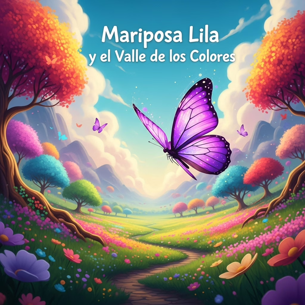 Mariposa Lila y el Valle de los Colores