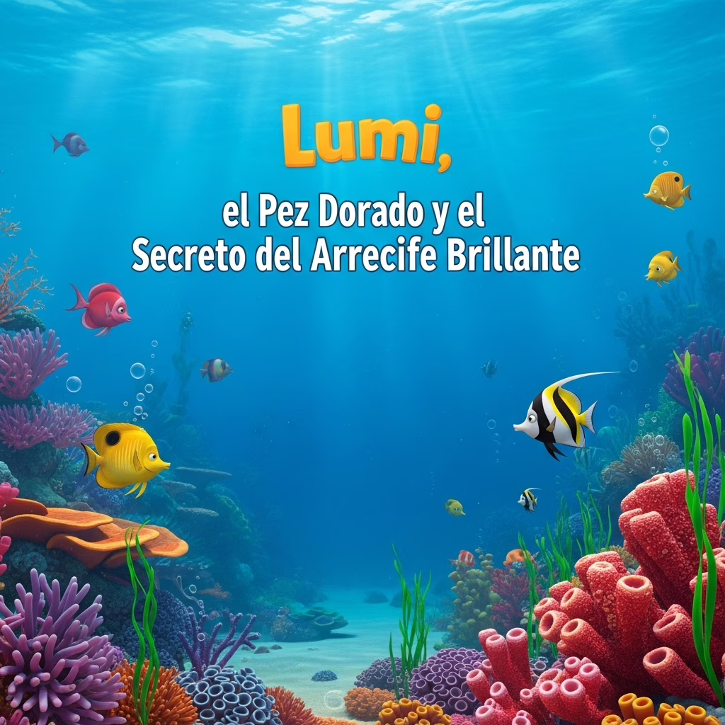 Lumi, el Pez Dorado y el Secreto del Arrecife Brillante
