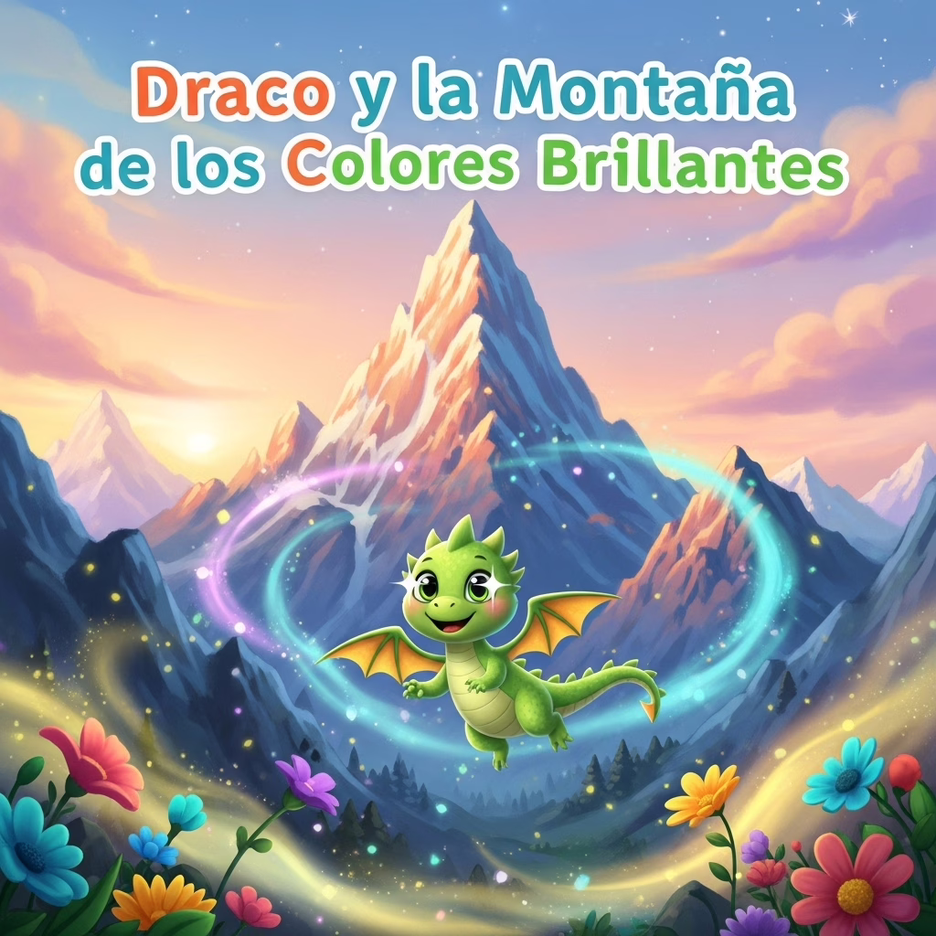 Draco y la Montaña de los Colores Brillantes